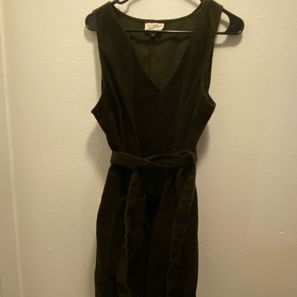 Universal Thread Dresses & Skirts - Olive green corduroy dress